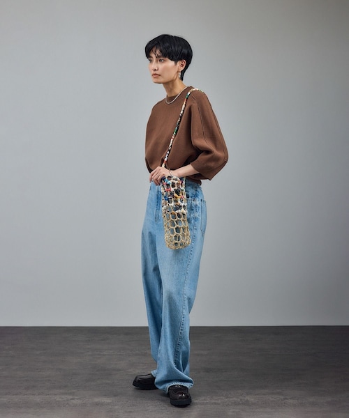 ADAM ET ROPE'(アダムエロペ)の「【J'aDoRe・店舗限定】【LA PRESTIC OUISTON】BOTTLE HOLDER(かごバッグ・レディース・キナリ系・F)」の10枚目の写真