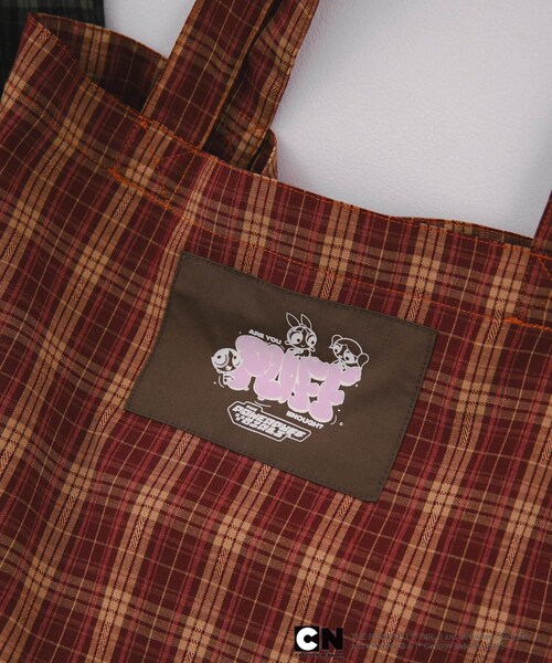 SENSE OF PLACE by URBAN RESEARCH(センスオブプレイスバイアーバンリサーチ)の「『別注』PPG / SENSE OF PLACE ポケッタブルトート(トートバッグ・レディース・BLUE/RED・one)」の22枚目の写真