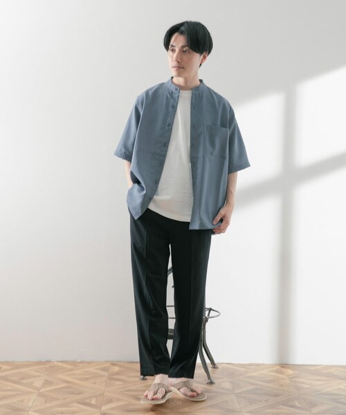 ITEMS URBANRESEARCH（アイテムズ アーバンリサーチ）の「TRスラックス（その他パンツ・メンズ・BEG/L.GRY/BLK/GRN/BLU/NVY・S/M/L）」の16枚目の写真
