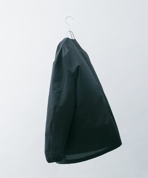EKAL(エカル)の「『吸水速乾/通気性/軽量』DOT AIR NO COLLOR CARDIGAN(カーディガン/ボレロ・メンズ・ネイビー/ブラック/ブリック・M/L)」の14枚目の写真