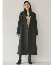 MURUA | ダブルマキシチェスターコート(チェスターコート)