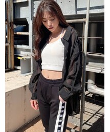 GYDA | SHEAR シャツ(シャツ/ブラウス)