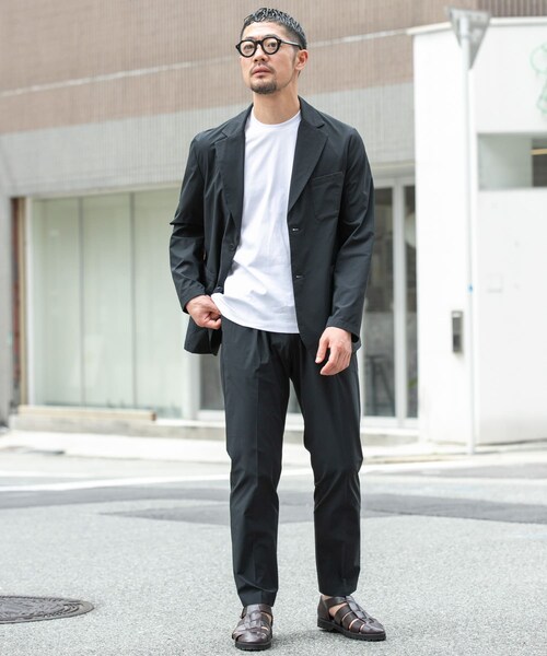 URBAN RESEARCH ROSSO（アーバンリサーチロッソ）の「『XLサイズあり』クールキープセットアップ（セットアップ・メンズ・NAVY/BLACK/LIGHT GRAY/BEIGE・S/M/L/XL）」の20枚目の写真