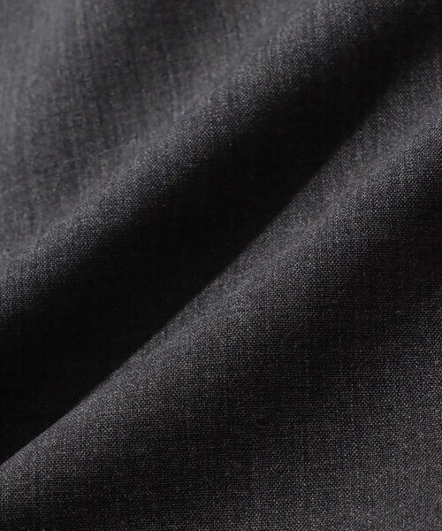 ADAM ET ROPE'(アダムエロペ)の「【AURALEE/オーラリー】BONDED TROPICAL WOOL ZIP BLOUSON(ブルゾン・メンズ・チャコール・3/4)」の15枚目の写真