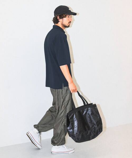 URBAN RESEARCH Sonny Label（アーバンリサーチサニーレーベル）の「OOPS　トートバッグ（トートバッグ・メンズ・ブラック/ホワイト・one）」の12枚目の写真