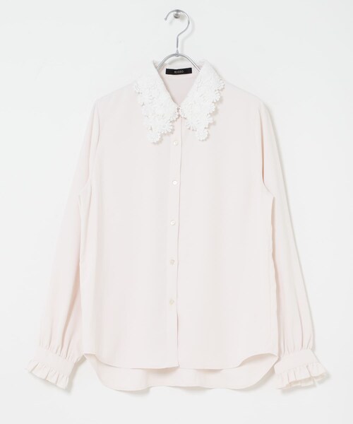 URBAN RESEARCH ROSSO（アーバンリサーチロッソ）の「『WEB/一部店舗限定』レースカラーブラウス（シャツ/ブラウス・レディース・OFF/NAVY・Free）」の20枚目の写真