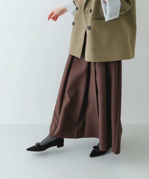 RODE SKO（ロデスコ）の「『MADE IN JAPAN』 ダブルリボンフラットパンプス（パンプス・レディース・BLACK/CAMEL/MUSTARD・36/37/38）」の20枚目の写真