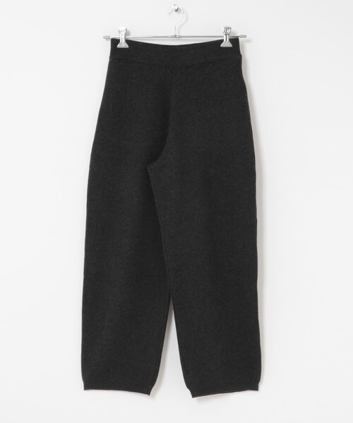 URBAN RESEARCH DOORS(アーバンリサーチドアーズ)の「FORK&SPOON コットンウールニットパンツ(その他パンツ・レディース・CHARCOAL/BROWN・1/2)」の14枚目の写真