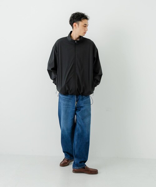 URBAN RESEARCH（アーバンリサーチ）の「NYLON DRY STRETCH JACKET（テーラードジャケット・メンズ・BLACK/BURGUNDY・M/L）」の15枚目の写真