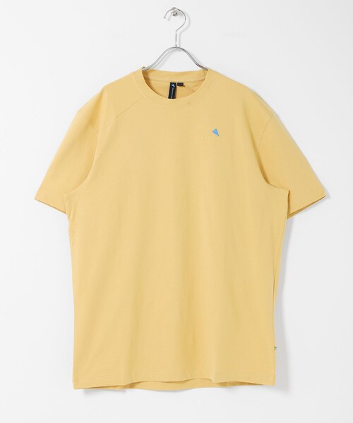 EKAL（エカル）の「KLATTERMUSEN　ROOT LOGO SS TEE MS（Tシャツ/カットソー・メンズ・Cl BERRY/STRAW/SNOW/RAVEN・S/M/L）」の3枚目の写真