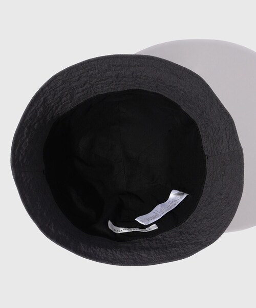 ADAM ET ROPE'(アダムエロペ)の「【KIJIMA TAKAYUKI/キジマ タカユキ】TWISTED BRIM SAILOR HAT(ハット・メンズ・ブラック/チャコール・F)」の12枚目の写真