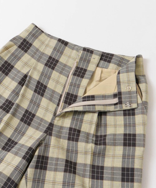 URBAN RESEARCH ROSSO（アーバンリサーチロッソ）の「カラーチェックワイドパンツ（その他パンツ・レディース・BLACK/GREEN・36/38）」の11枚目の写真