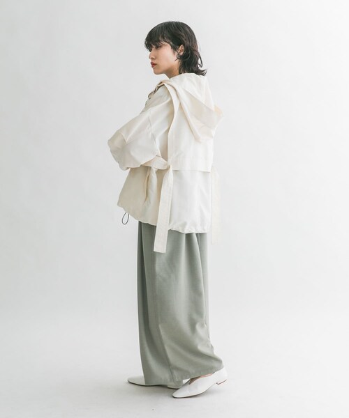 KBF（ケイビーエフ）の「ベストSETマウンテンパーカー（マウンテンパーカー・レディース・NAVY/IVORY/MOSS GRAY・one）」の10枚目の写真