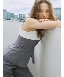 MERCURYDUO | スーツライクコンビネゾン(つなぎ/オールインワン)