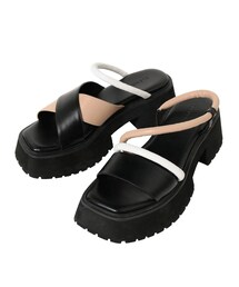 ELENDEEK | ASYMMETRY SANDAL(サンダル)