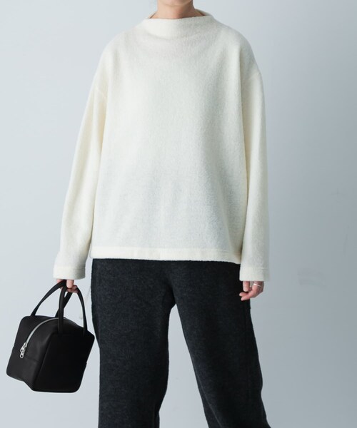 かぐれ（カグレ）の「ウールループボトルネックプルオーバー（その他トップス・レディース・IVORY/MOCHA/NAVY・Free）」の6枚目の写真