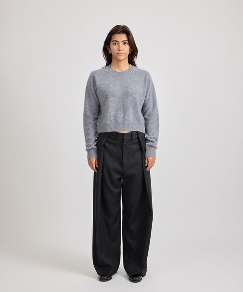 Saturdays NYC(サタデーズ ニューヨークシティ )の「Christine Textured Knit | WOMEN(ニット/セーター・レディース・ライトグレー/ネイビー/ワイン・M/S)」の18枚目の写真