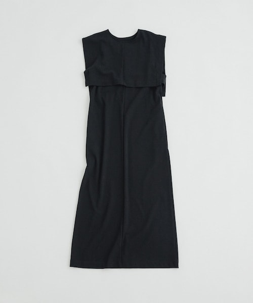 LAATO（ラート）の「layered one piece（ワンピース・レディース・インク/スチール/クリーム・FREE）」の2枚目の写真