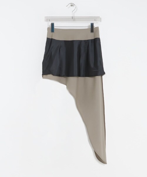 URBAN RESEARCH(アーバンリサーチ)の「SATORU SASAKI MINI-LONG SKIRT(スカート・レディース・CHARCOAL/BEIGE・36)」の9枚目の写真