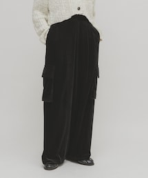 KBF | ベロアカーゴパンツ(その他パンツ)