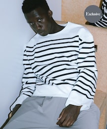 Le Minor | 『別注』Le minor × REVERBERATE × UR　MARINIERE(Tシャツ/カットソー)