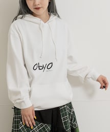 THE GOODLAND MARKET | 77circa　cats eye print hoody(パーカー)