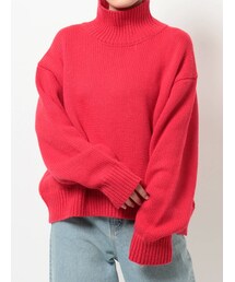 Ungrid | ハイネックボリュームカラーニット(ニット/セーター)