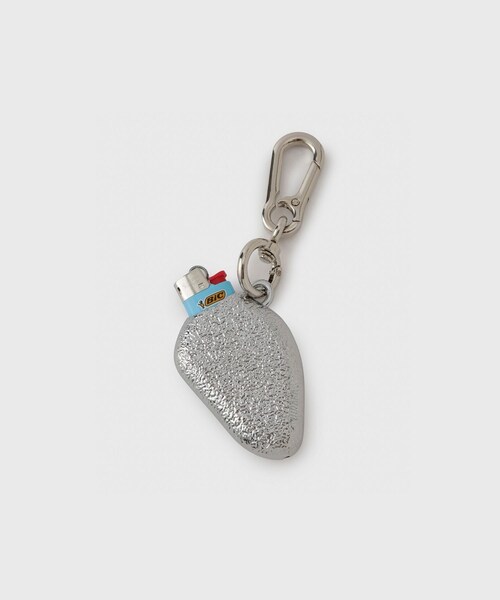 ADAM ET ROPE'（アダムエロペ）の「【HIDAKA/ヒダカ】STONE LIGHTER CASE（キーホルダー・メンズ・シルバー・F）」の2枚目の写真