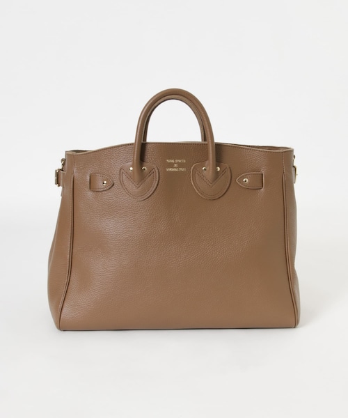 URBAN RESEARCH（アーバンリサーチ）の「YOUNG&OLSEN　EMBOSSED LEATHER BELTED M（トートバッグ・メンズ・BLACK/SLATE/BROWN・Free）」の3枚目の写真