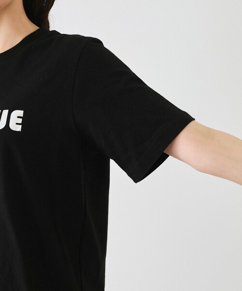Jayro（ジャイロ）の「メタリックロゴプルオーバー（Tシャツ/カットソー・レディース・ブラック/ホワイト系・M）」の18枚目の写真