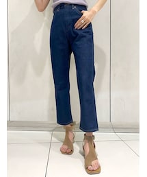 Ungrid | Wranglerワンウォッシュデニム(デニムパンツ)