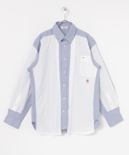 THE GOODLAND MARKET（ザグッドランドマーケット）の「SREU　SREU-Transposed Shirts（シャツ/ブラウス・レディース・BLUxWT2/WTxST 1/WTxST 2/BLUxWT1・2）」の11枚目の写真