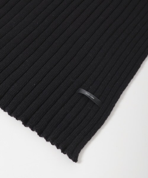 URBAN RESEARCH Sonny Label（アーバンリサーチサニーレーベル）の「リブニットマフラー（マフラー・レディース・ブラック/ブラウン/グレー/エクリュ・one）」の13枚目の写真