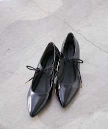 VIS | リボンヒールパンプス(パンプス)