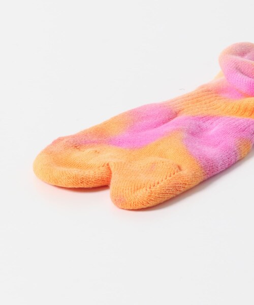 EKAL(エカル)の「NODAL Tie Dye Socks(その他アンダーウェア/インナー・メンズ・SODA KHK/ORG PNK/PPL Y GRN/BLU NVY/L GRY CCL・one)」の20枚目の写真