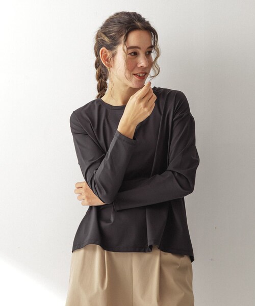 URBAN RESEARCH Sonny Label（アーバンリサーチサニーレーベル）の「SLAB　Backdesign Rashguard（その他トップス・レディース・ブラック/エクリュ/グレージュ・FREE）」の16枚目の写真