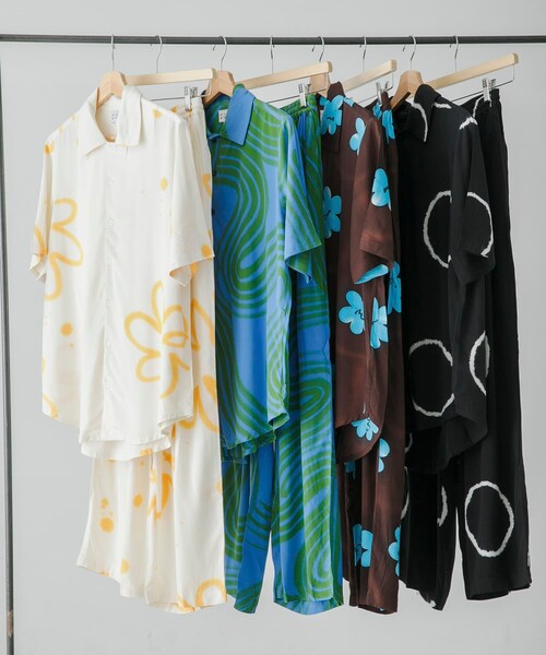 URBAN RESEARCH(アーバンリサーチ)の「SUKU HOME SUMMER NIGHT(ルームウェア/パジャマ・レディース・ORG POPPY/RIPPLE/COSMOS・XS/S/M/L)」の5枚目の写真