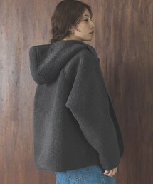 URBAN RESEARCH Sonny Label | ムートンリバーシブルフーディーコート(ムートンコート)