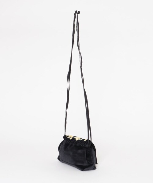 かぐれ(カグレ)の「Khadi&co VELVET FLAP Shoulder Bag(ショルダーバッグ・レディース・BK・Free)」の5枚目の写真