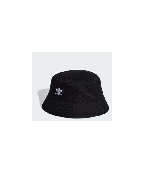 adidas 【トレフォイルモノグラムジャカード】バケットハット adidas（アディダス）の「トレフォイル モノグラム ジャカード