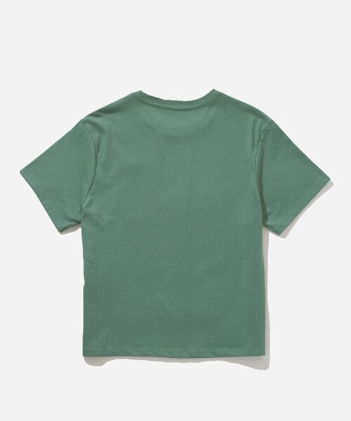 Saturdays NYC（サタデーズ ニューヨークシティ ）の「Script Standard SS Tee（Tシャツ/カットソー・レディース・グリーン/クリーム・L/M）」の14枚目の写真