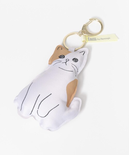 KBF（ケイビーエフ）の「confiture　ポペットチャーム∴（キーホルダー・レディース・ミケ・one）」の2枚目の写真