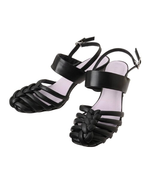 ELENDEEK（エレンディーク）の「GURKHA HEEL SANDAL（サンダル・レディース・オフホワイト/ブラック/ピンク/ホワイト・37/38）」の3枚目の写真