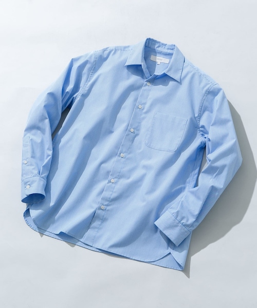 URBAN RESEARCH ROSSO(アーバンリサーチロッソ)の「『防シワ/防臭』アーバンリラックスブロードシャツ(シャツ/ブラウス・メンズ・WHITE/NAVY/BLUE/KHAKI/SAX/CHARCOAL・S/M/L/XL)」の6枚目の写真