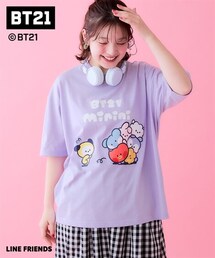 nissen | 【BT21】ゆるシルエットTシャツ＜大きいサイズ有＞(Tシャツ/カットソー)