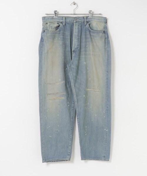 URBAN RESEARCH（アーバンリサーチ）の「A PRESSE　No.37 Washed Wide Denim Pants（デニムパンツ・メンズ・BLEACH・30-30/32-30/34-30/36-30）」の12枚目の写真