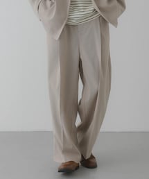 SENSE OF PLACE by URBAN RESEARCH | 『イージーケア/速乾』リネンライクタックワイドスラックス(その他パンツ)