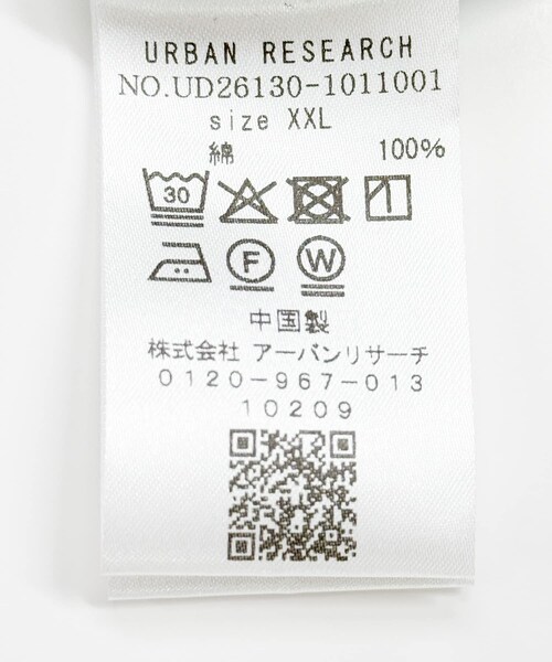 URBAN RESEARCH(アーバンリサーチ)の「dDdDdDd SUPER BIG ROUND SHORT-SLEEVE T-SHIRTS(Tシャツ/カットソー・メンズ・WHITE/BLACK/NAVY/M.GRAY・S/M/L/XL/XXL)」の22枚目の写真