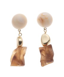 dazzlin | クリアウッドピアス(ピアス（両耳用）)