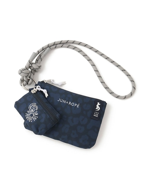 ROPE'（ロペ）の「アニマルプリントサコッシュ（ショルダーバッグ・レディース・グレー/ネイビー/ピンク・F）」の2枚目の写真